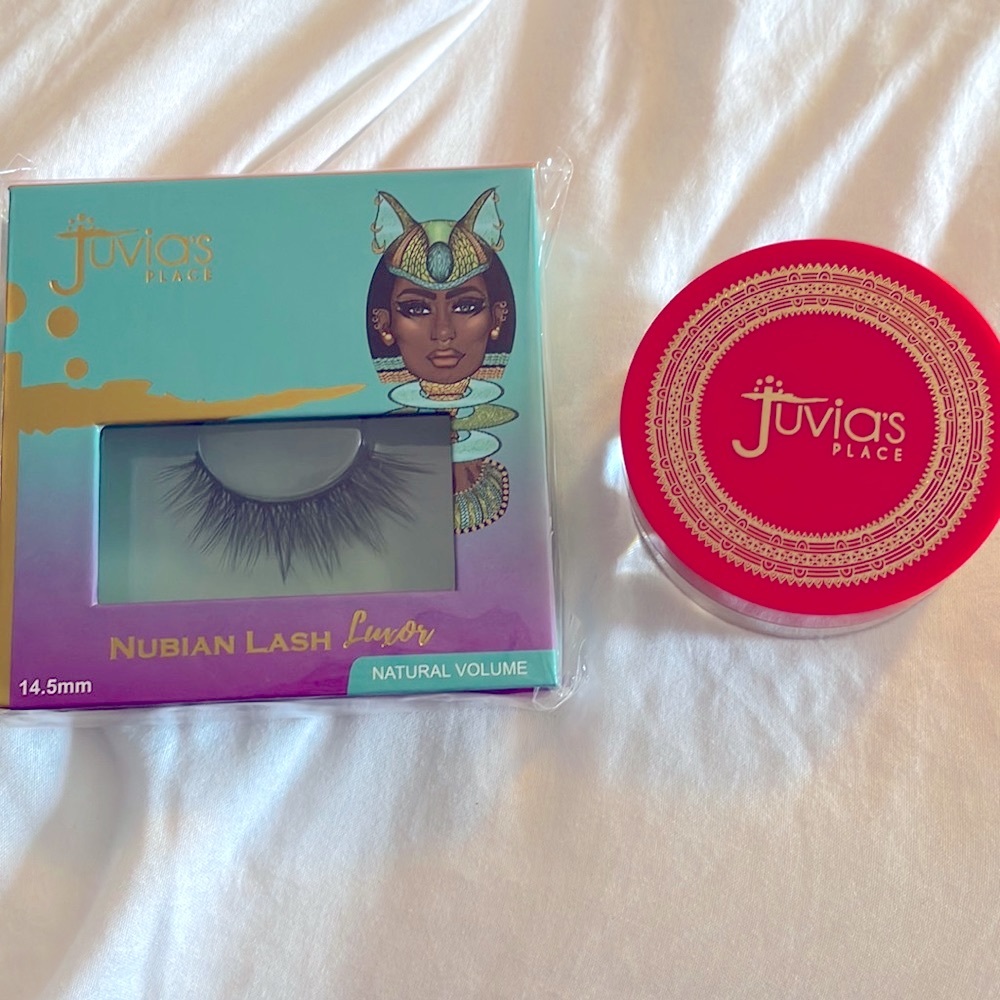 Juvia’s place lashes and highlighter